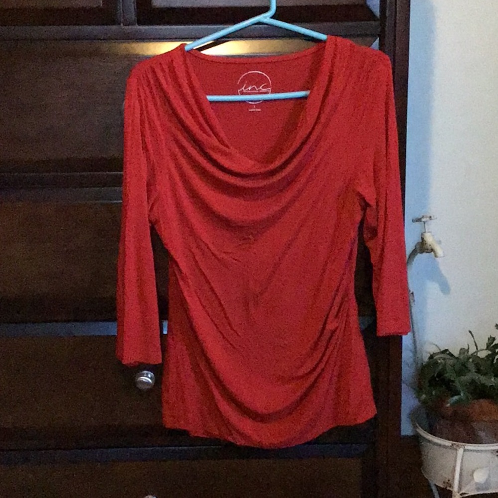 Cowl neck top